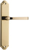 Iver Annecy Door Lever Handle On Shouldered Backplate - primehardware