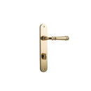 Iver Verona Door Lever Handle On Oval Backplate - primehardware