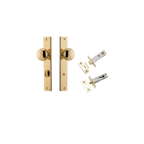Iver Cambridge Door Knob On Rectangular Backplate - primehardware