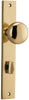Iver Cambridge Door Knob On Rectangular Backplate