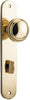 Iver Paddington Door Knob On Oval Backplate
