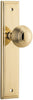 Iver Guildford Door Knob On Stepped Backplate - primehardware