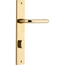 Iver Oslo Lever Door Handle On Rectangular Backplate - primehardware