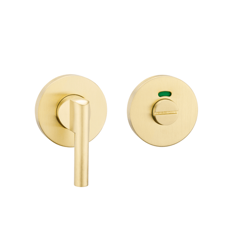 Zanda Disabled Privacy Turn, Includes Bolt (60Mm Backset) – Satin Brass - primehardware
