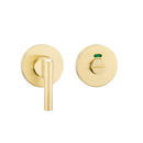 Zanda Disabled Privacy Turn, Includes Bolt (60Mm Backset) – Satin Brass - primehardware