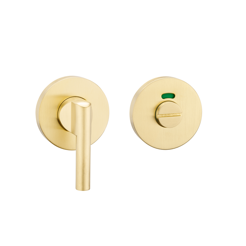 ZANDA DISABLED PRIVACY TURN, INCLUDES BOLT (60MM BACKSET) – SATIN BRASS