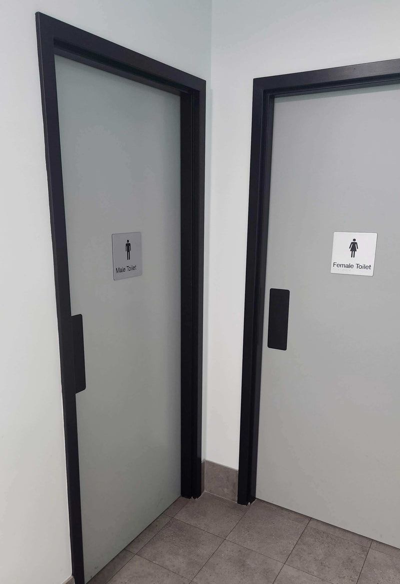 ZANDA PUSH/PULL PLATE SET