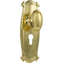 Tradco Bungalow Door Knob on Backplate - Customise to your needs - primehardware