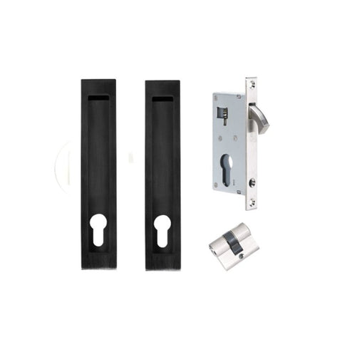 Zanda Verve Sliding Door Lock Kits - Narrow Style - primehardware