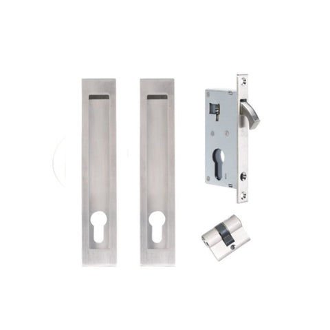 Zanda Verve Sliding Door Lock Kits - Narrow Style - primehardware
