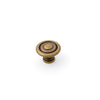 Castella Heritage Shaker Kitchen Cabinet Fluted Knob - primehardware