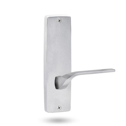 Lockwood 1905 Square End Plate With 122 RH Lever Satin Chrome 1905/122RSC - primehardware