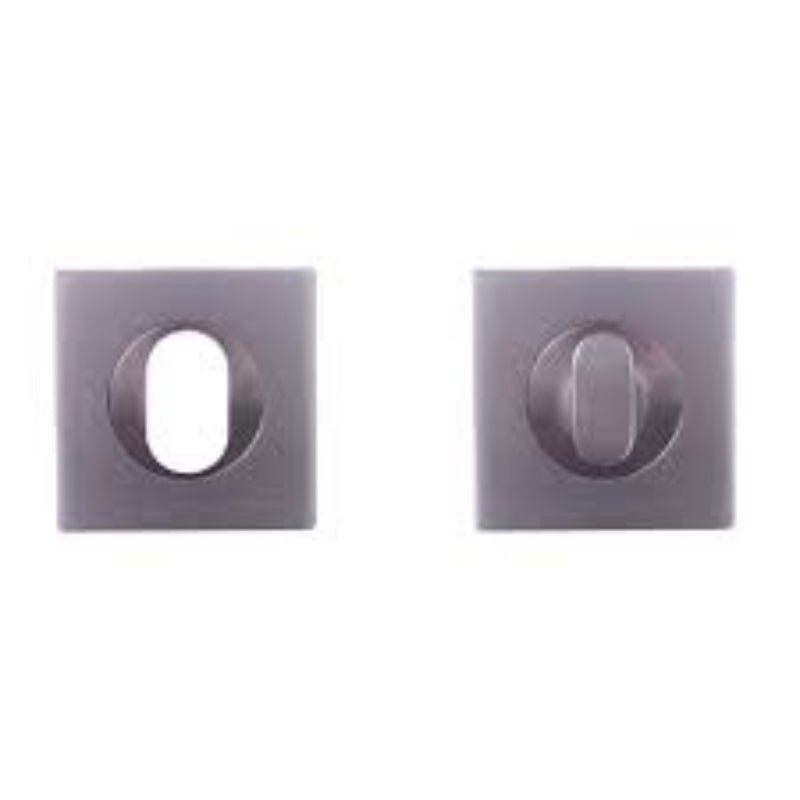 Lockwood Symphony 1420 Series Oval Cylinder and Turn Escutcheon Kit Satin Chrome 1426/7NSC - primehardware