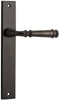 Iver Verona Door Lever Handle On Rectangular Backplate - primehardware