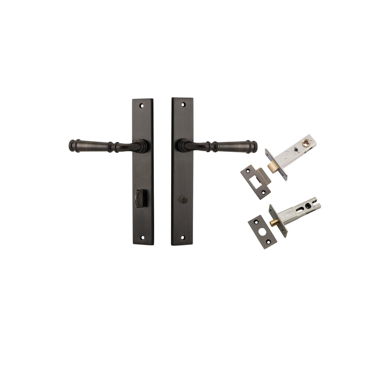 IVER VERONA DOOR LEVER HANDLE ON RECTANGULAR BACKPLATE- CUSTOMISE TO YOUR NEEDS