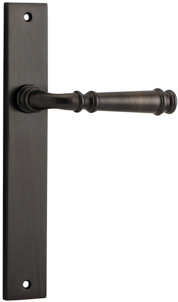 IVER VERONA DOOR LEVER HANDLE ON RECTANGULAR BACKPLATE- CUSTOMISE TO YOUR NEEDS