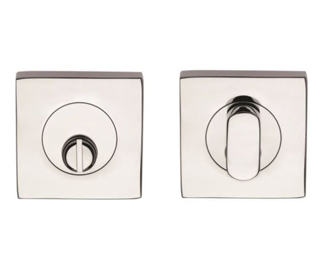 Lockwood Symphony 1420 Series Emergency Turn and Turn Escutcheon Kit Satin Chrome 1428/7NSC - primehardware