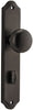 Iver Cambridge Door Knob On Shouldered Backplate - primehardware