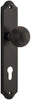Iver Guildford Door Knob On Shouldered Backplate - primehardware