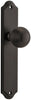 Iver Guildford Door Knob On Shouldered Backplate - primehardware