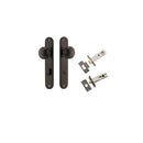 IVER Paddington Door Knob On Oval Backplate | Separate Privacy Kit | 9 Finishes - Signature Brass