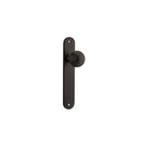 Iver Guildford Door Knob On Oval Backplate - primehardware