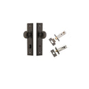 IVER Paddington Door Knob On Stepped Backplate | Separate Privacy Kit | 9 Finishes - Signature Brass