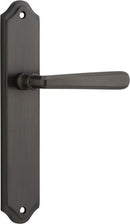 Iver Copenhagen Door Lever Handle On Shouldered Backplate - primehardware