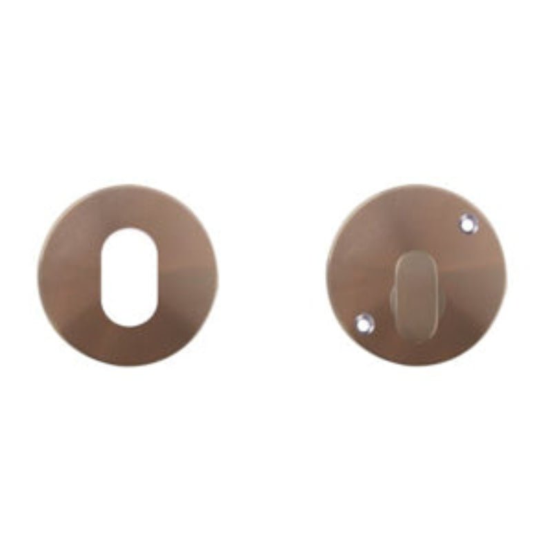 Lockwood 1360 Series Oval Cylinder and Turn Escutcheon Kit Satin Chrome 1366/7NSC - primehardware