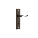 Iver Stirling Door Lever Handle On Stepped Backplate - primehardware