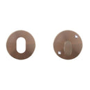 Lockwood 1360 Series Oval Cylinder and Turn Escutcheon Kit Satin Chrome 1366/7NSC - primehardware