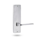 Lockwood 1905 Square End Plate With 123 Lever Satin Chrome 1905/123SC - primehardware