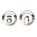 Lockwood 1360 Series Privacy Indicating Emergency Turn and Turn Escutcheon Kit Satin Chrome 1368P/7NSC - primehardware