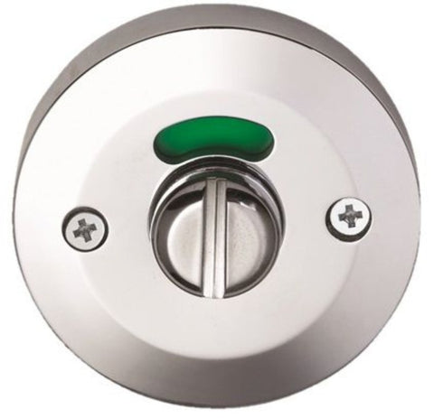 Lockwood 1360 Series Emergency Turn Escutcheon - Tapped (PT Locks) Satin Chrome 1368/EPSC - primehardware
