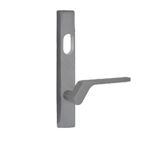 Lockwood 4601 Square End Plate With Cylinder Hole & 41 Lever Left Hand Polyester Powdercoat 4601/41LPC - primehardware