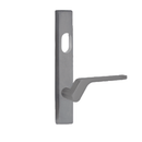 Lockwood 4601 Square End Plate With Cylinder Hole & 41 Lever Left Hand Polyester Powdercoat 4601/41LPC - primehardware