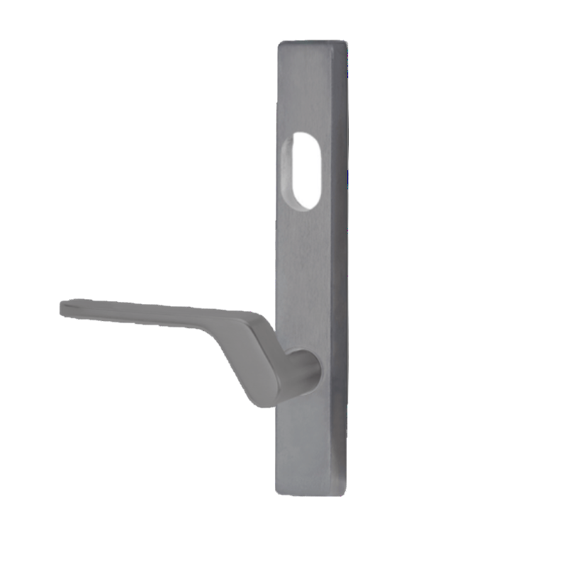 Lockwood 4601 Square End Plate With Cylinder Hole & 41 Lever Right Hand Polyester Powdercoat 4601/41RPC - primehardware