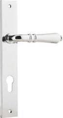 Iver Sarlat Lever Door Handle On Rectangular Backplate