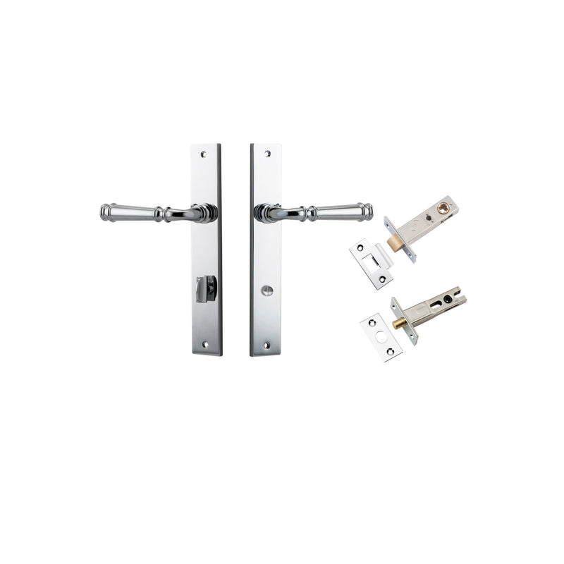 IVER VERONA DOOR LEVER HANDLE ON RECTANGULAR BACKPLATE- CUSTOMISE TO YOUR NEEDS
