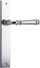 Iver Verona Door Lever Handle On Rectangular Backplate - primehardware