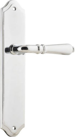 Iver Sarlat Lever Door Handle On Shouldered Backplate - primehardware
