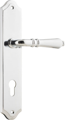 IVER SARLAT LEVER DOOR HANDLE ON SHOULDERED BACKPLATE - CUSTOMISE TO YOUR NEEDS