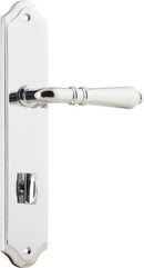 Iver Sarlat Lever Door Handle On Shouldered Backplate - primehardware