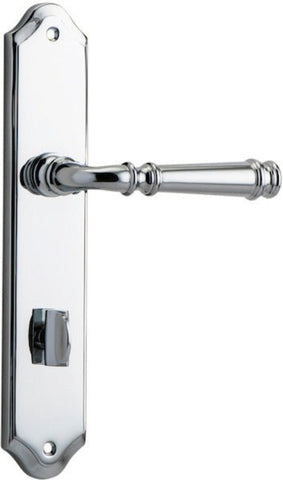 Iver Verona Door Lever Handle On Shouldered Backplate - primehardware