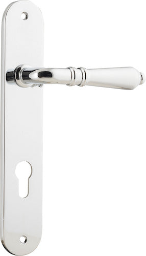 IVER SARLAT LEVER DOOR HANDLE ON OVAL BACKPLATE - CUSTOMISE TO YOUR NEEDS