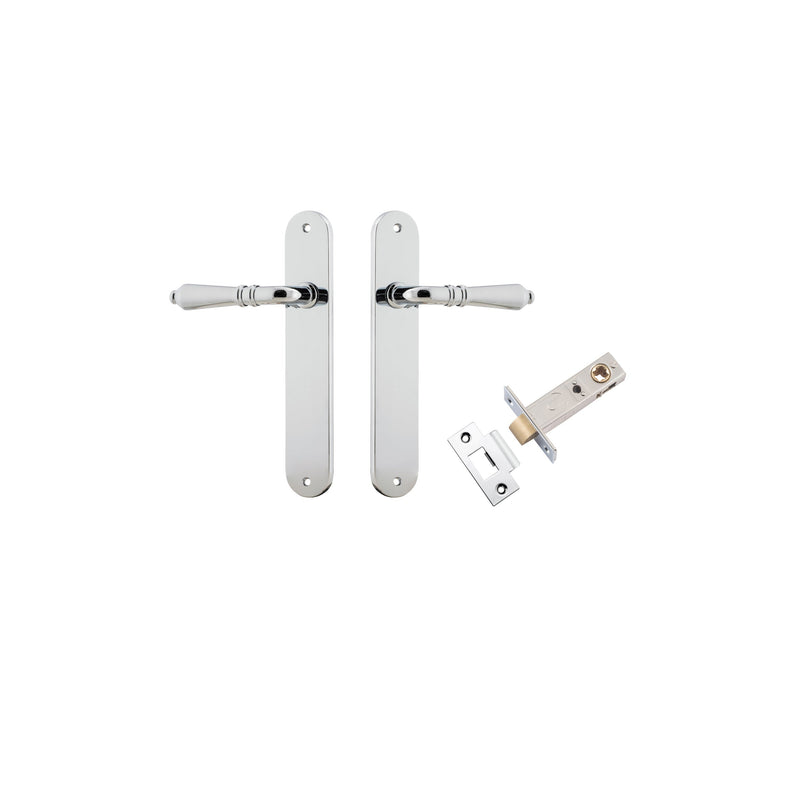 IVER SARLAT LEVER DOOR HANDLE ON OVAL BACKPLATE - CUSTOMISE TO YOUR NEEDS