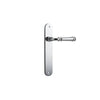 Iver Verona Door Lever Handle On Oval Backplate - primehardware