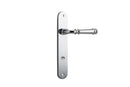Iver Verona Door Lever Handle On Oval Backplate - primehardware