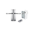 Iver Verona Door Lever Handle On Stepped Backplate - primehardware