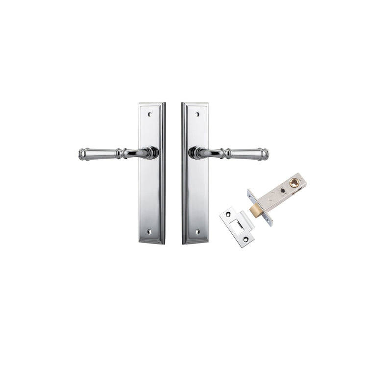 IVER VERONA DOOR LEVER HANDLE ON STEPPED BACKPLATE - CUSTOMISE TO YOUR NEEDS